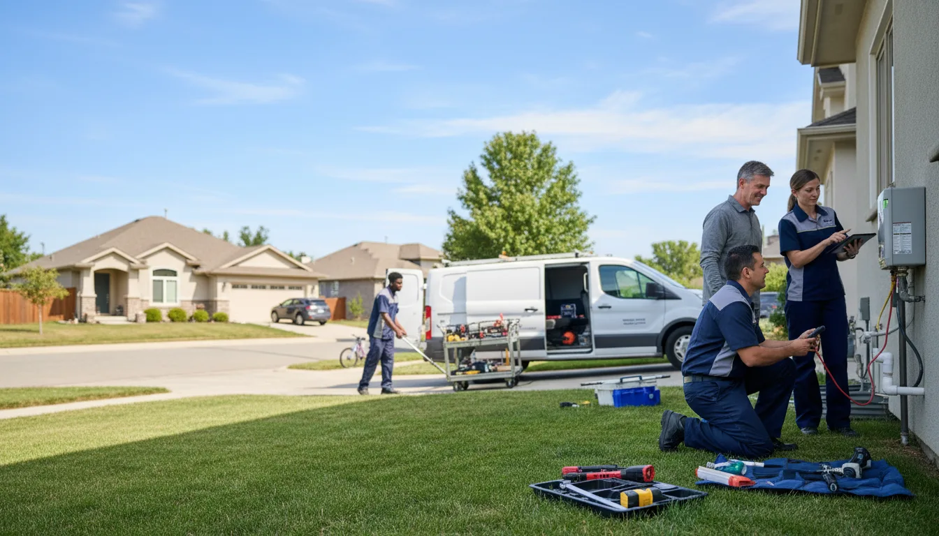 Tankless water heater service in Boulder Creek, CA